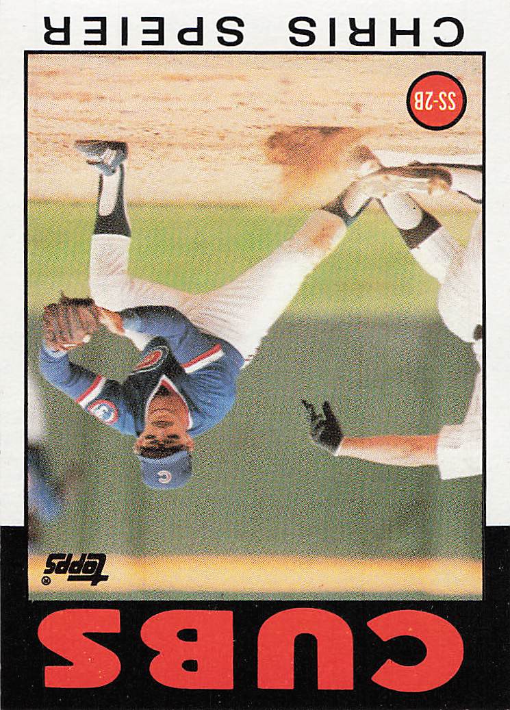 1986 Topps Chris Speier #212