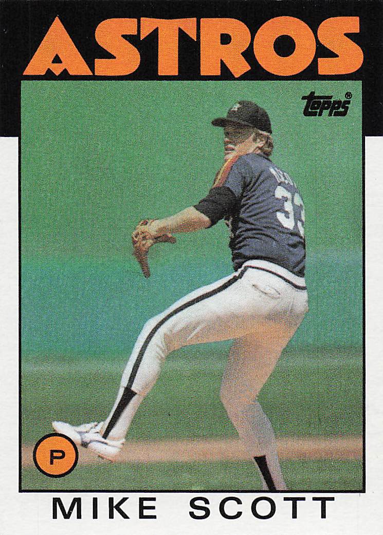 1986 Topps Mike Scott #268