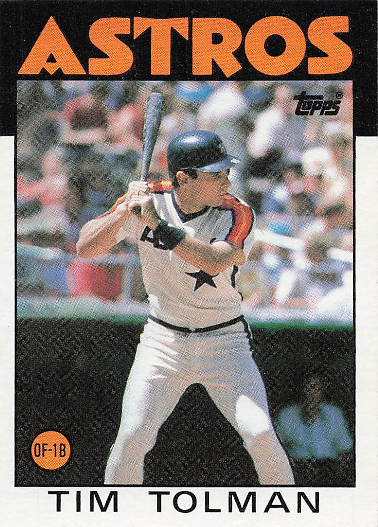 1986 Topps Tim Tolman #272 RC