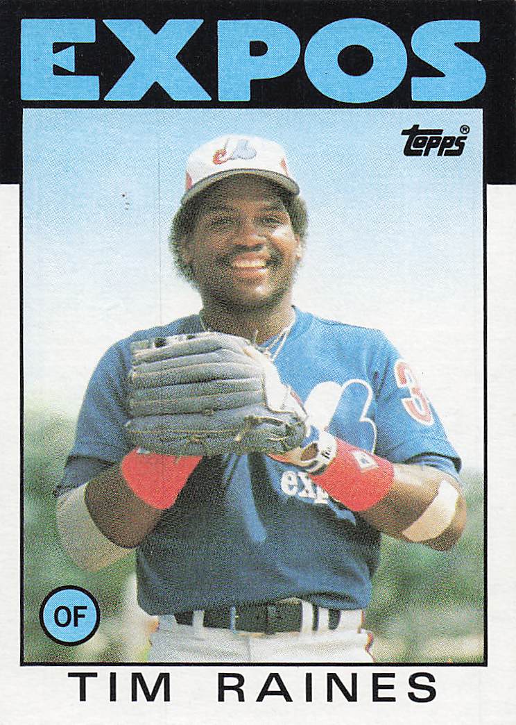1986 Topps Tim Raines #280