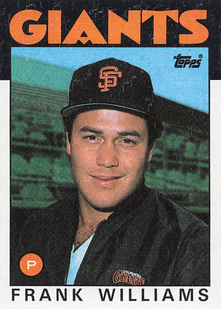 1986 Topps Frank Williams #341