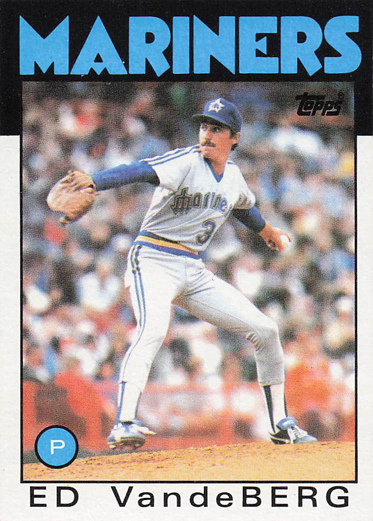 1986 Topps Ed Vande Berg #357
