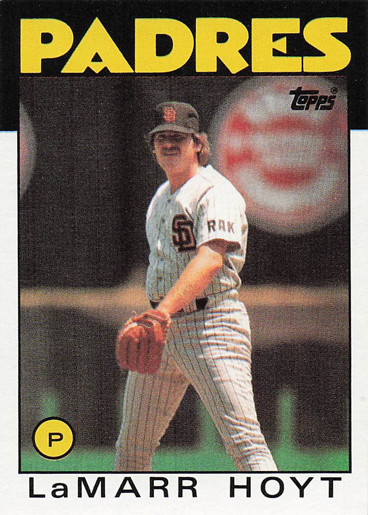 1986 Topps LaMarr Hoyt #380