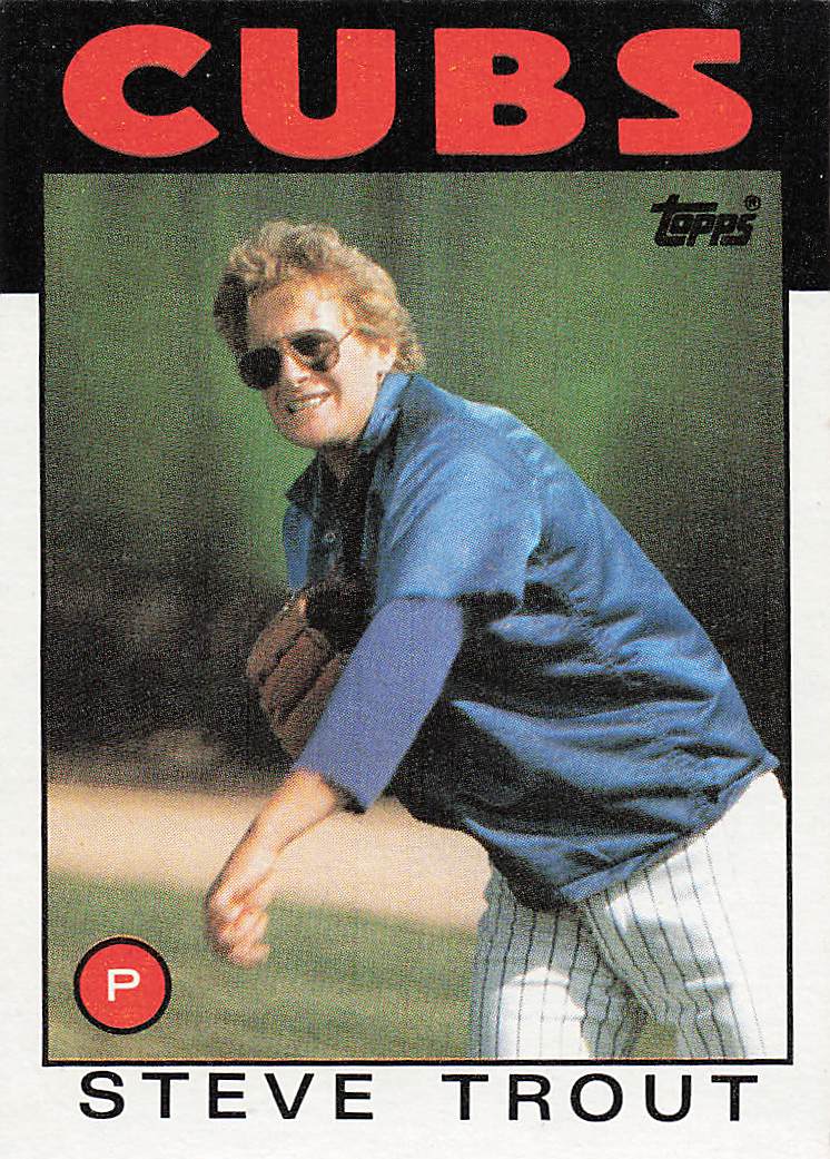 1986 Topps Steve Trout #384