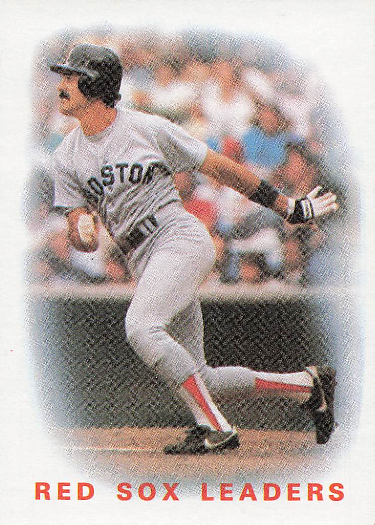1986 Topps Dwight Evans #396