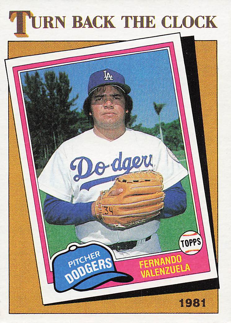 1986 Topps Fernando Valenzuela #401