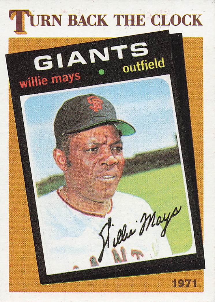 1986 Topps Willie Mays #403