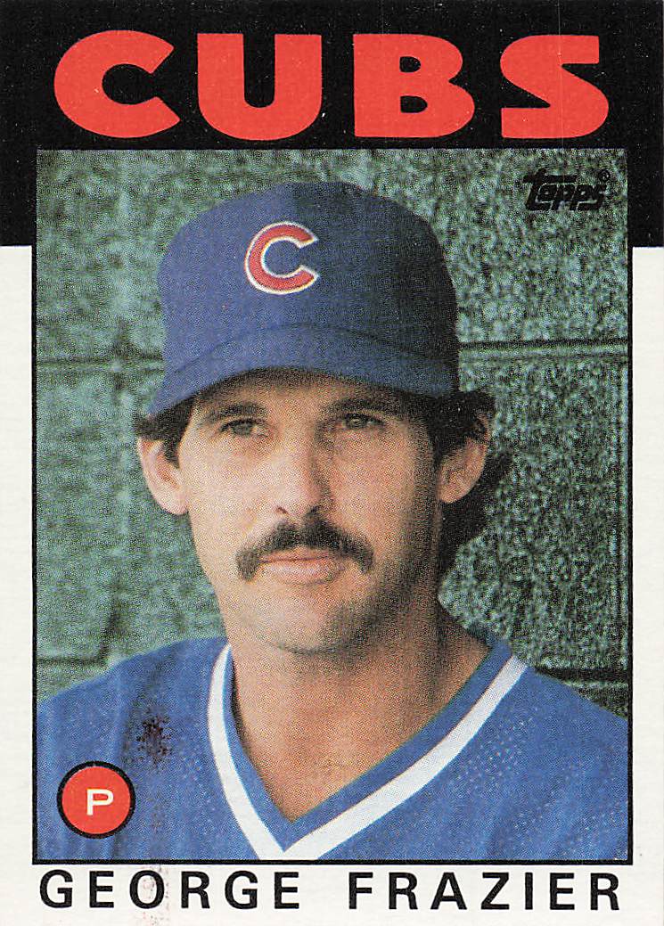 1986 Topps George Frazier #431