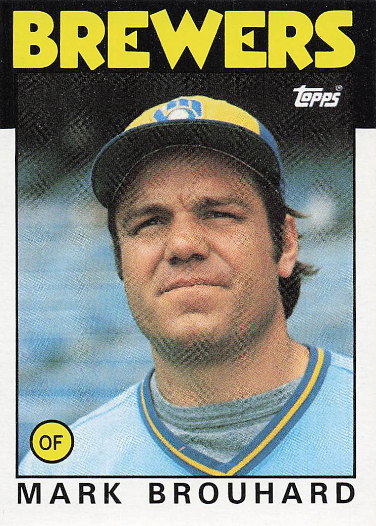 1986 Topps Mark Brouhard #473