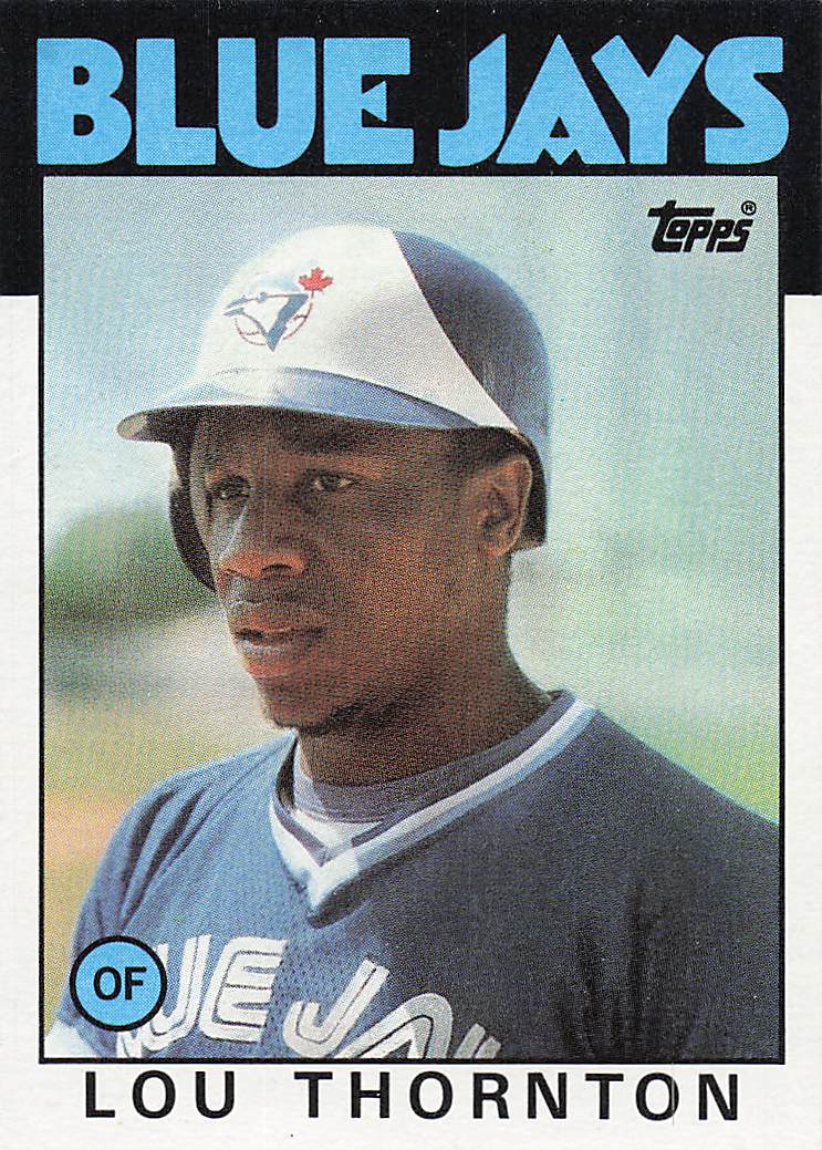 1986 Topps Lou Thornton #488 RC