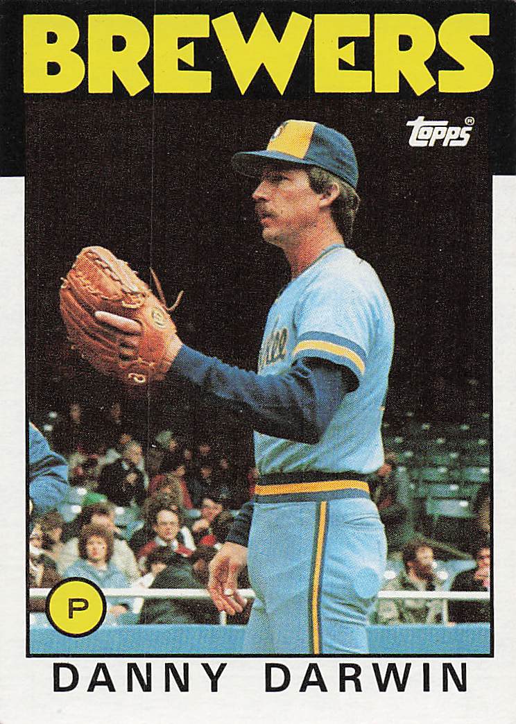 1986 Topps Danny Darwin #519