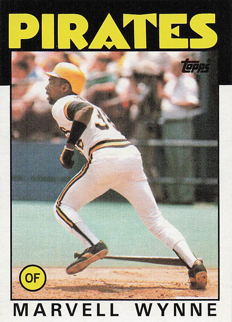 1986 Topps Marvell Wynne #525