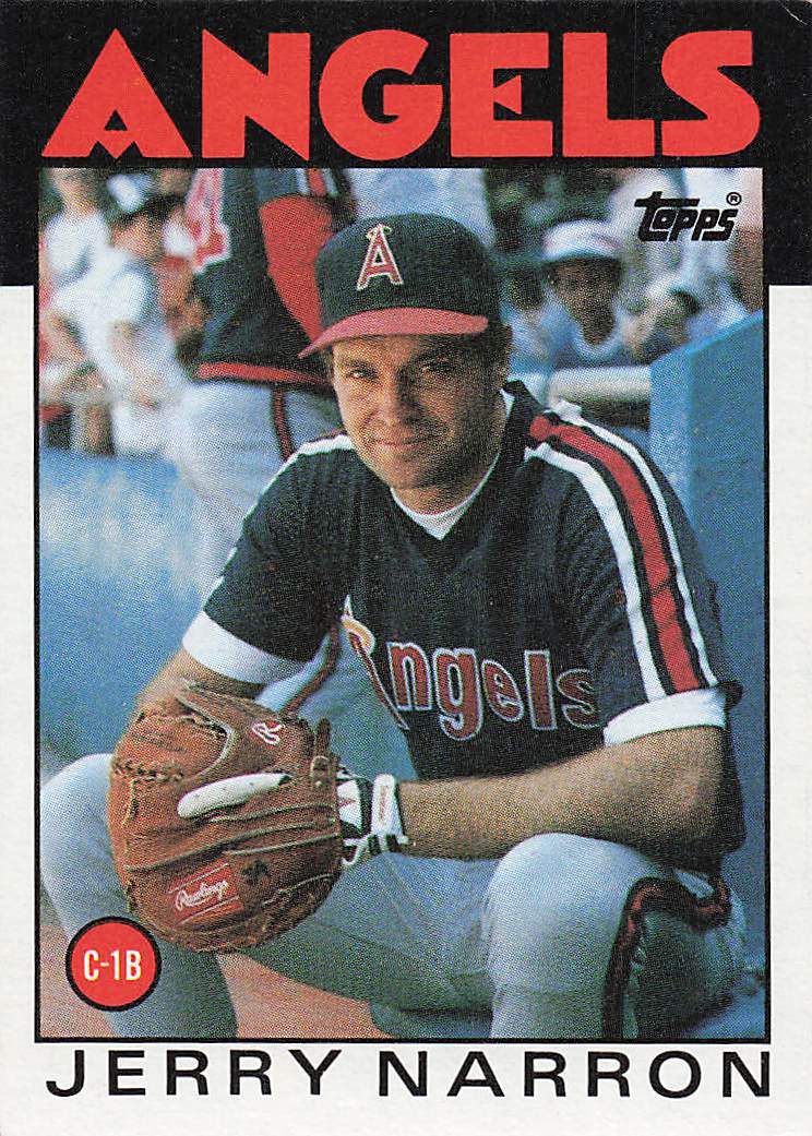 1986 Topps Jerry Narron #543