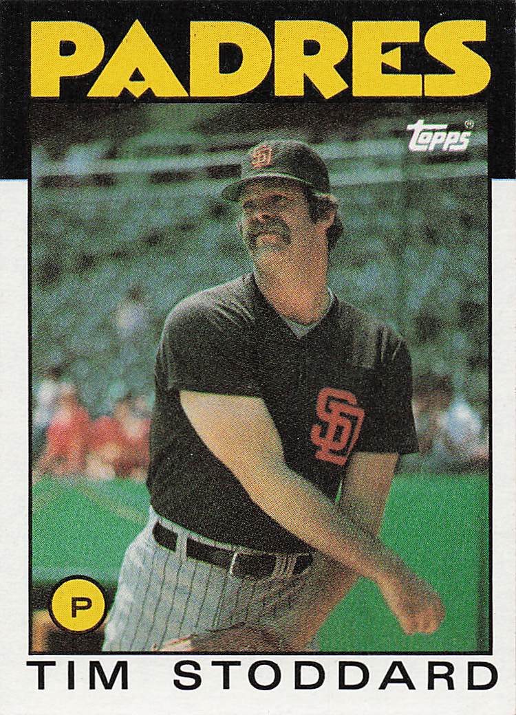 1986 Topps Tim Stoddard #558