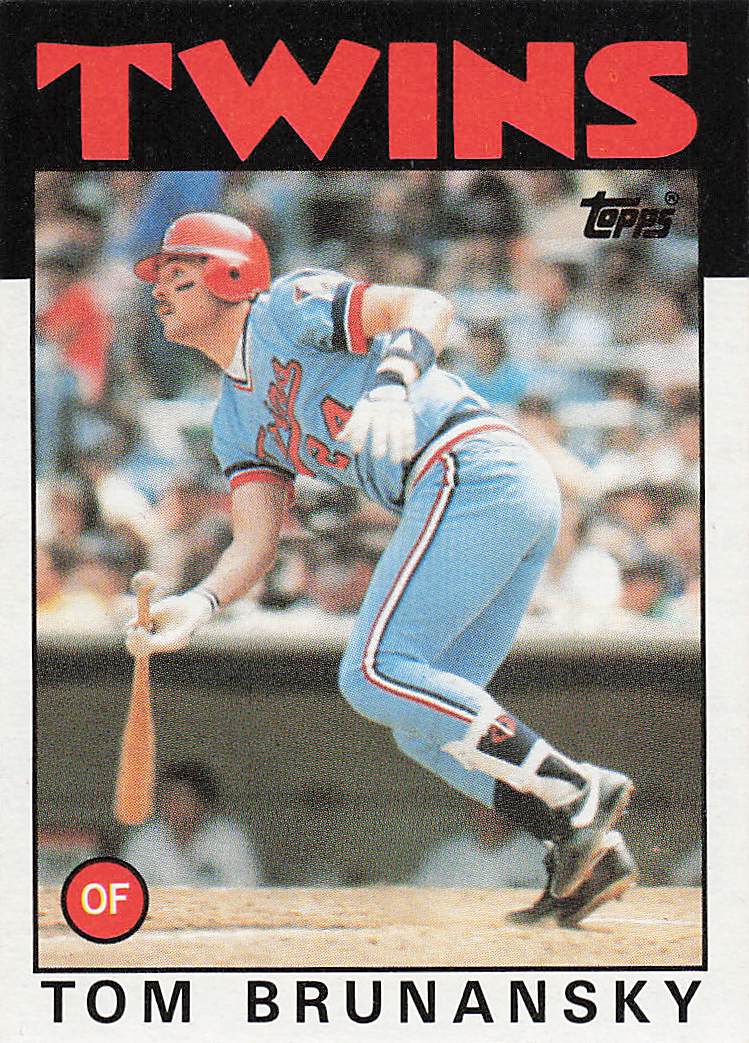 1986 Topps Tom Brunansky #565