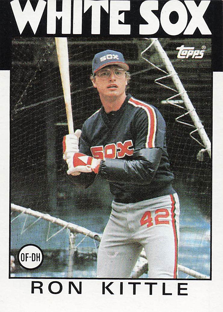 1986 Topps Ron Kittle #574