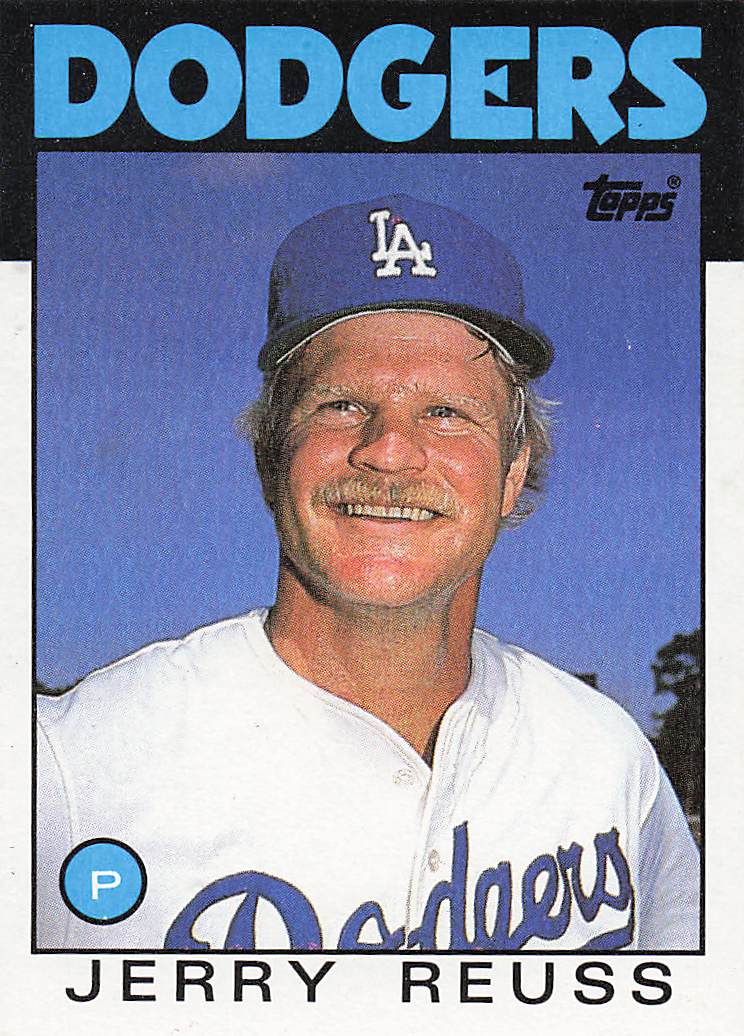 1986 Topps Jerry Reuss #577