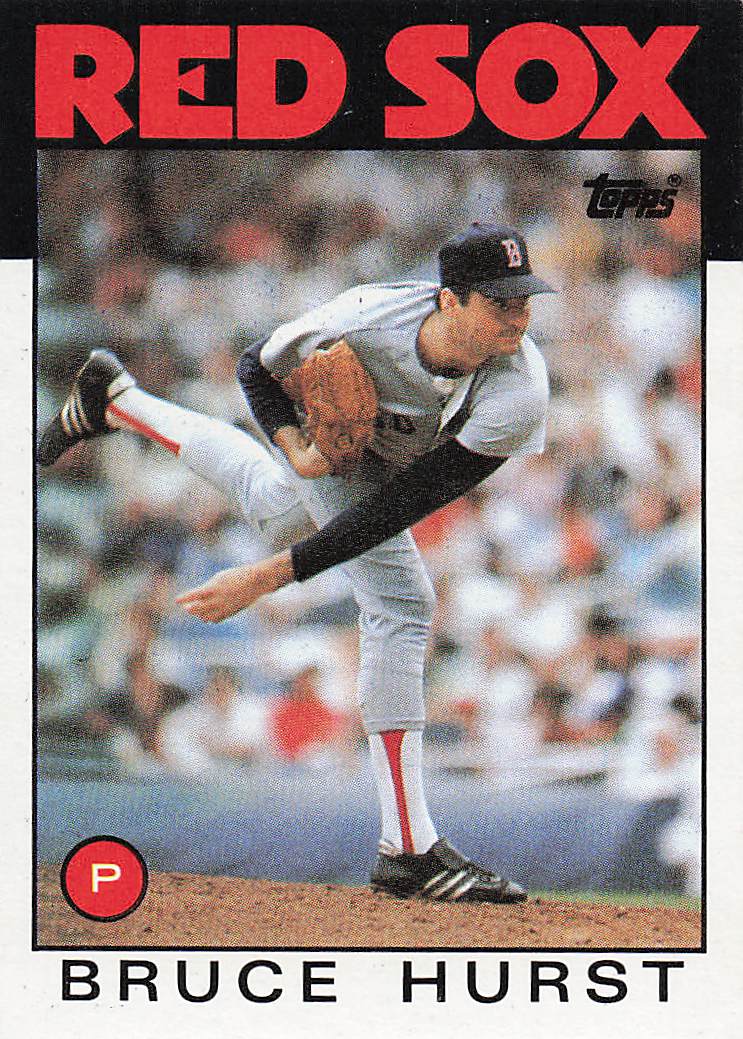 1986 Topps Bruce Hurst #581