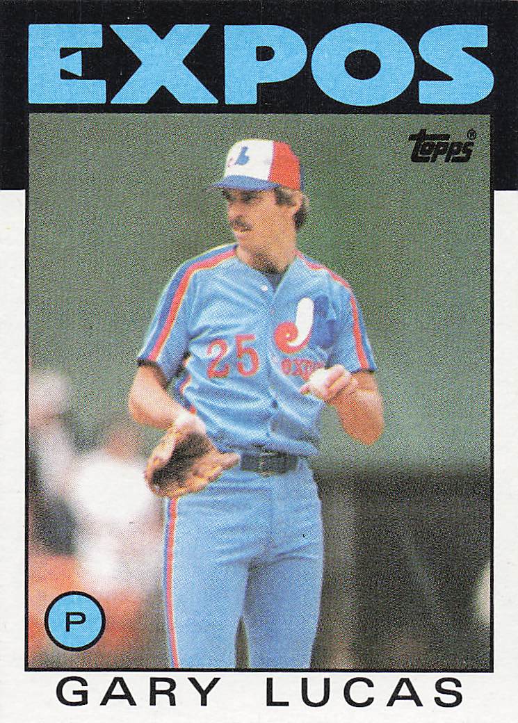 1986 Topps Gary Lucas #601
