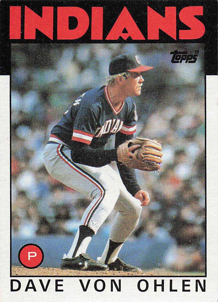 1986 Topps Dave Von Ohlen #632
