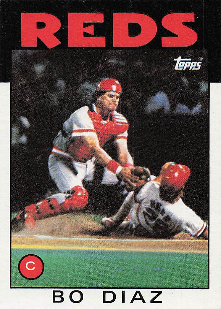 1986 Topps Bo Diaz #639