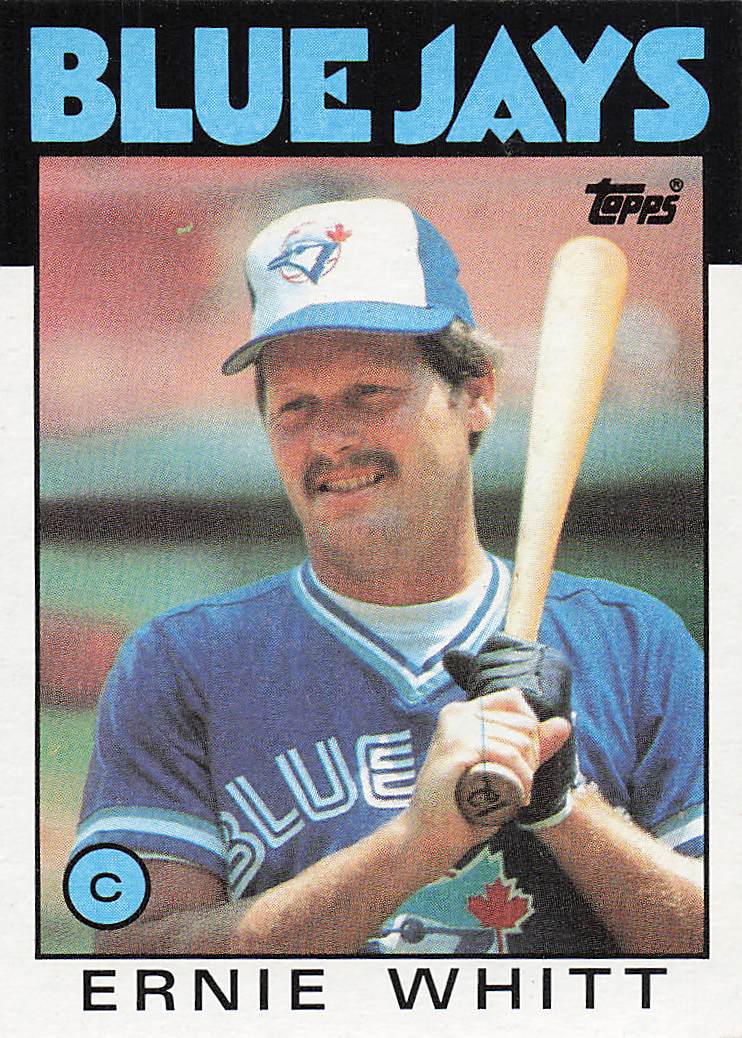 1986 Topps Ernie Whitt #673