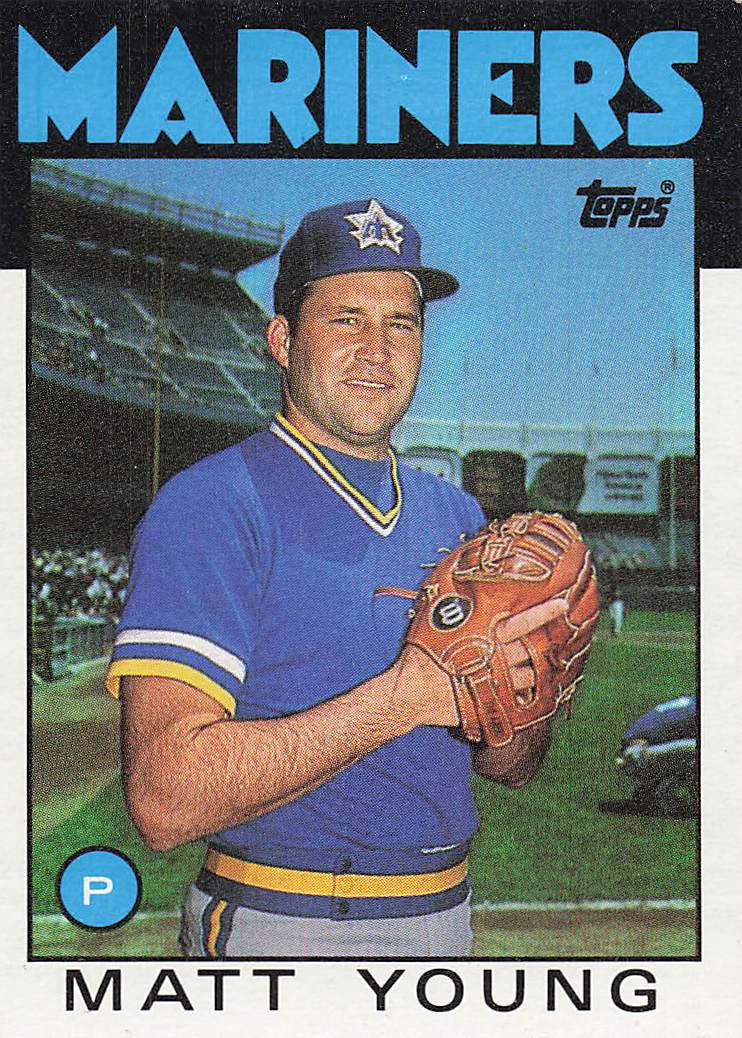 1986 Topps Matt Young #676