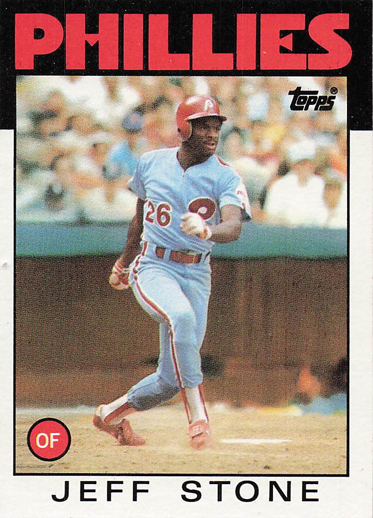 1986 Topps Jeff Stone #686