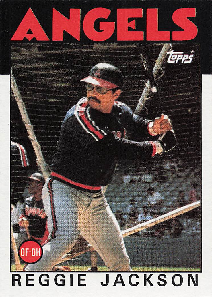 1986 Topps Reggie Jackson #700