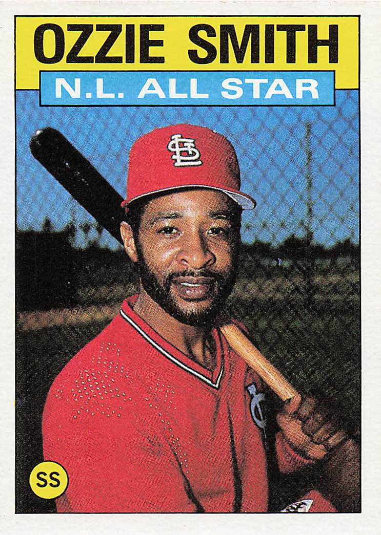 1986 Topps Ozzie Smith #704