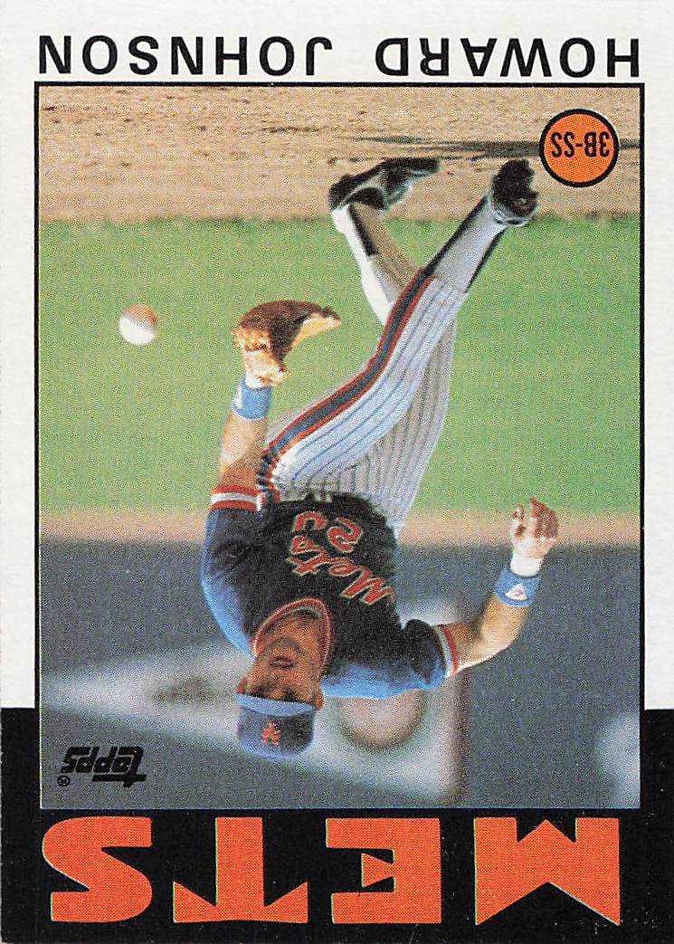 1986 Topps Howard Johnson #751
