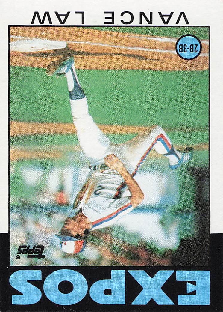 1986 Topps Vance Law #787