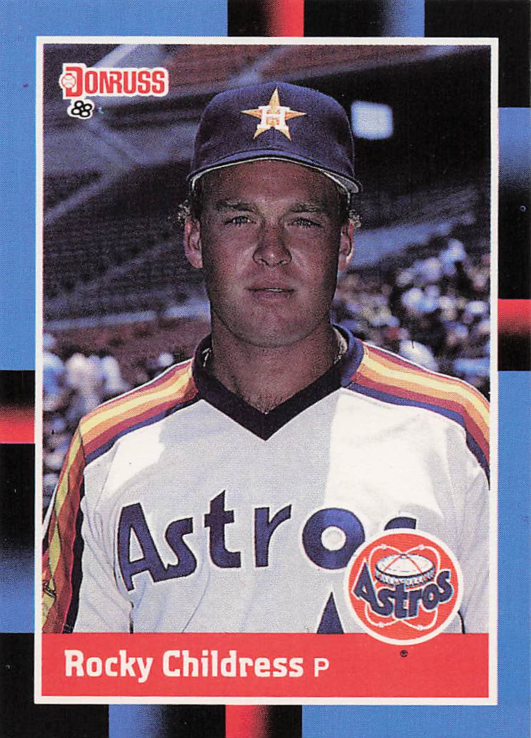 1988 Donruss Rocky Childress #554 RC
