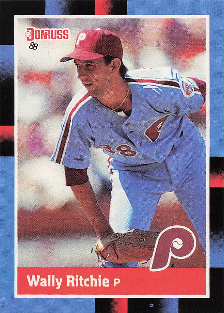 1988 Donruss Wally Ritchie #555 RC
