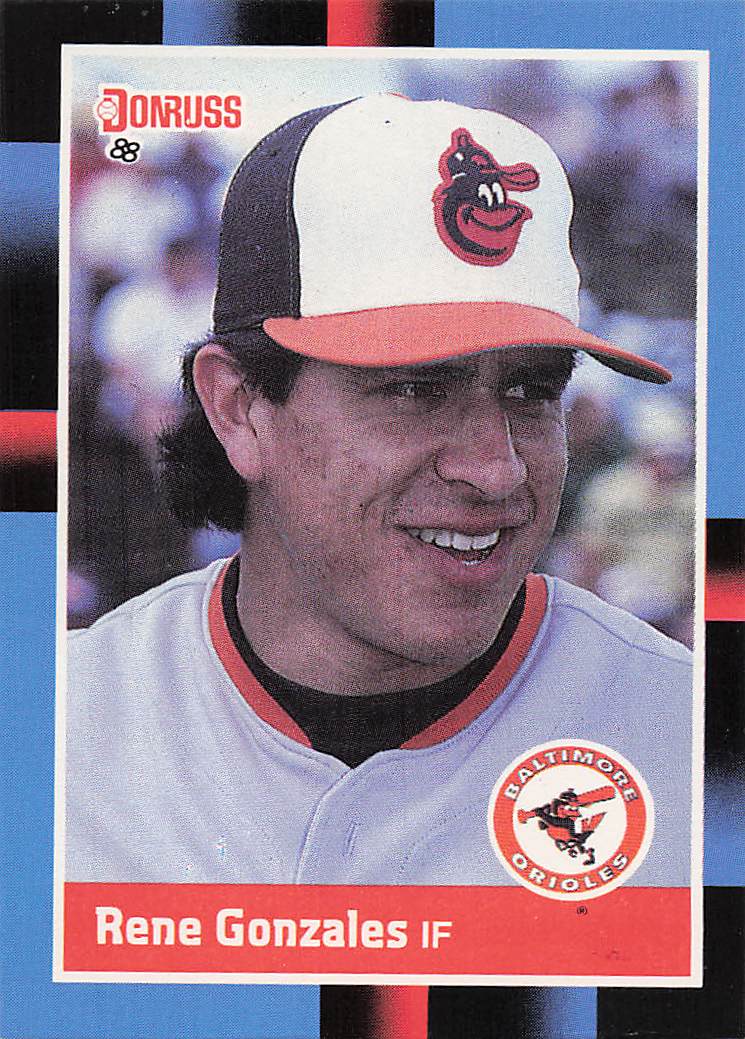 1988 Donruss Rene Gonzales #582 RC
