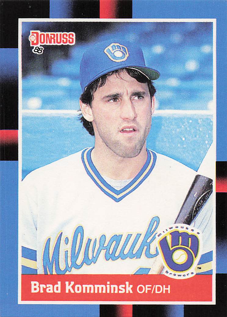 1988 Donruss Brad Komminsk #583