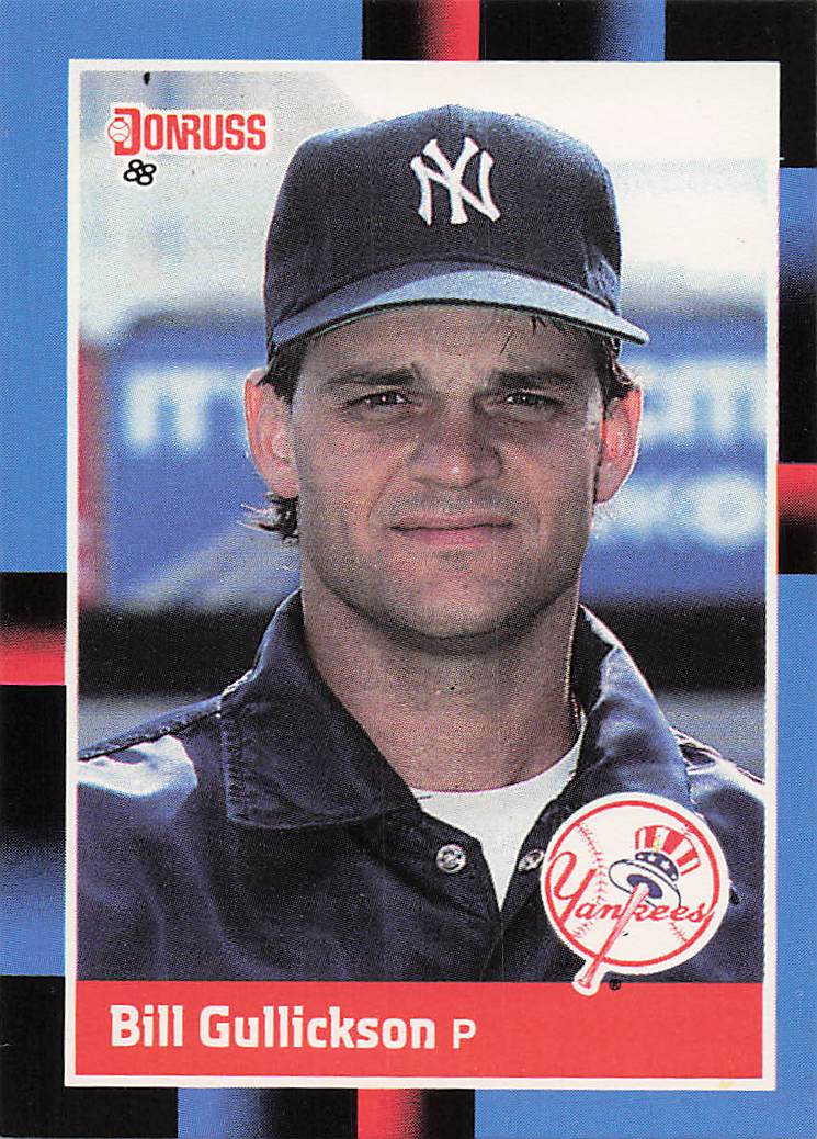 1988 Donruss Bill Gullickson #586