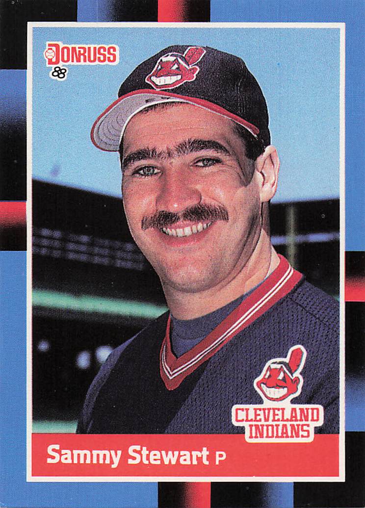 1988 Donruss Sammy Stewart #596