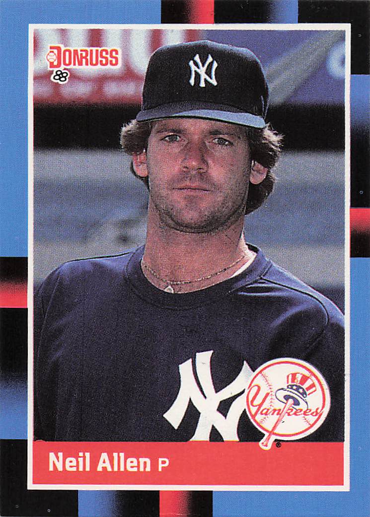 1988 Donruss Neil Allen #597
