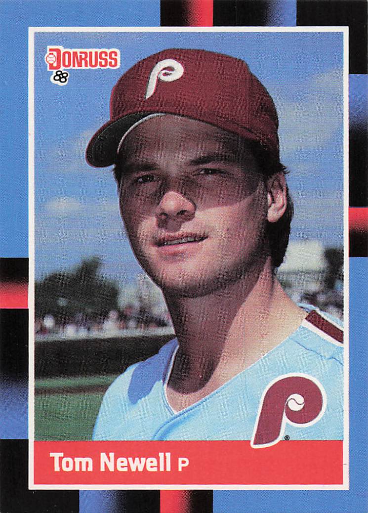 1988 Donruss Tom Newell #604 RC