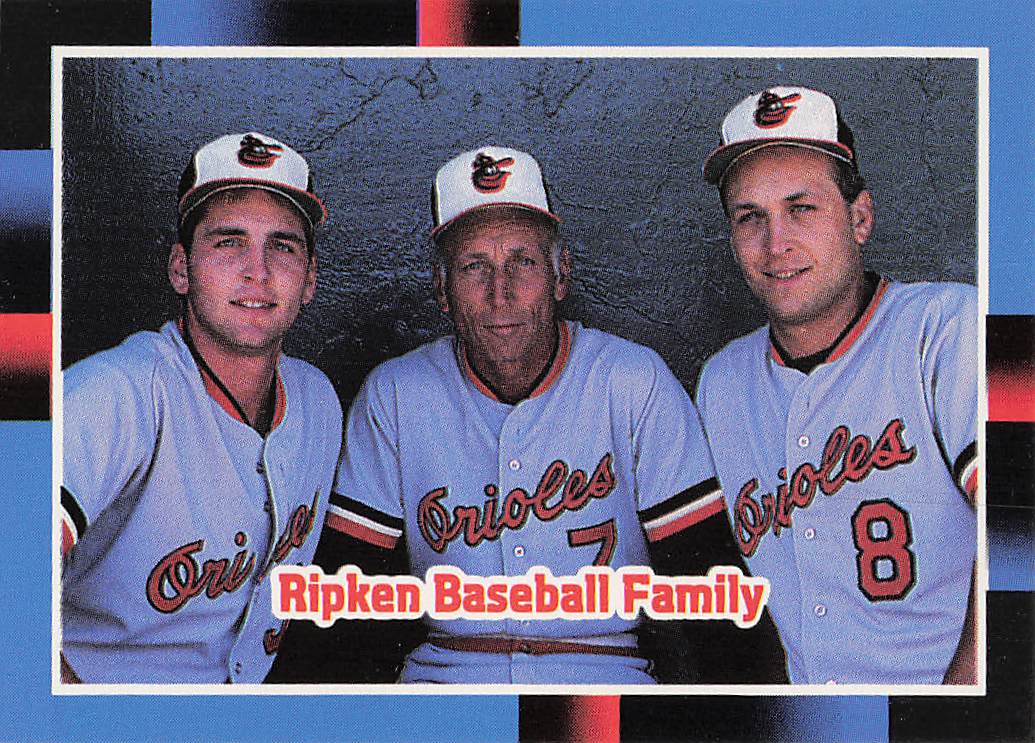 1988 Donruss Ripken Baseball Family #625