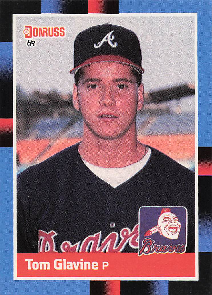1988 Donruss Tom Glavine #644 RC