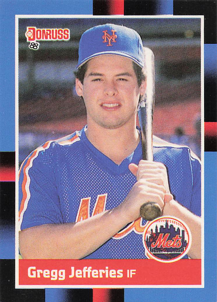 1988 Donruss Gregg Jefferies #657 RC