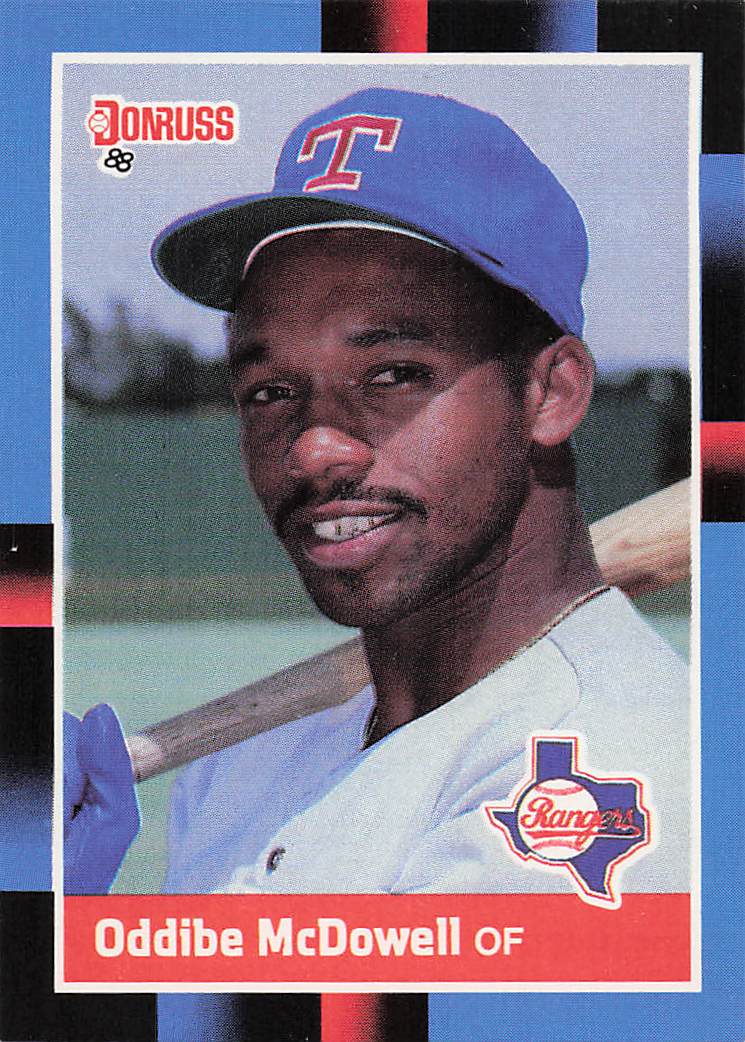 1988 Donruss Oddibe McDowell #382