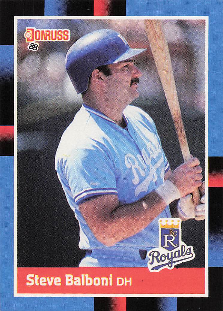 1988 Donruss Steve Balboni #424
