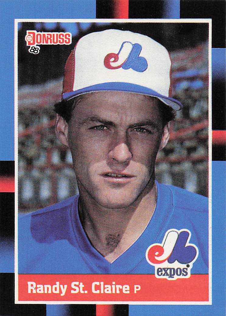 1988 Donruss Randy St. Claire #426