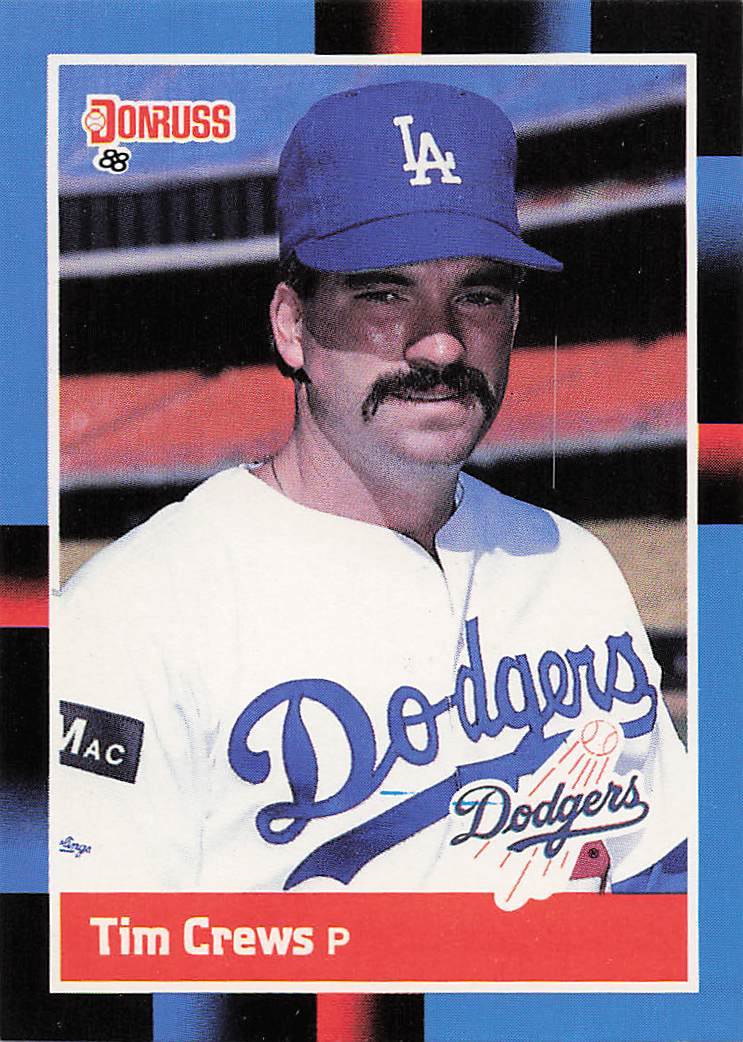 1988 Donruss Tim Crews #464 RC