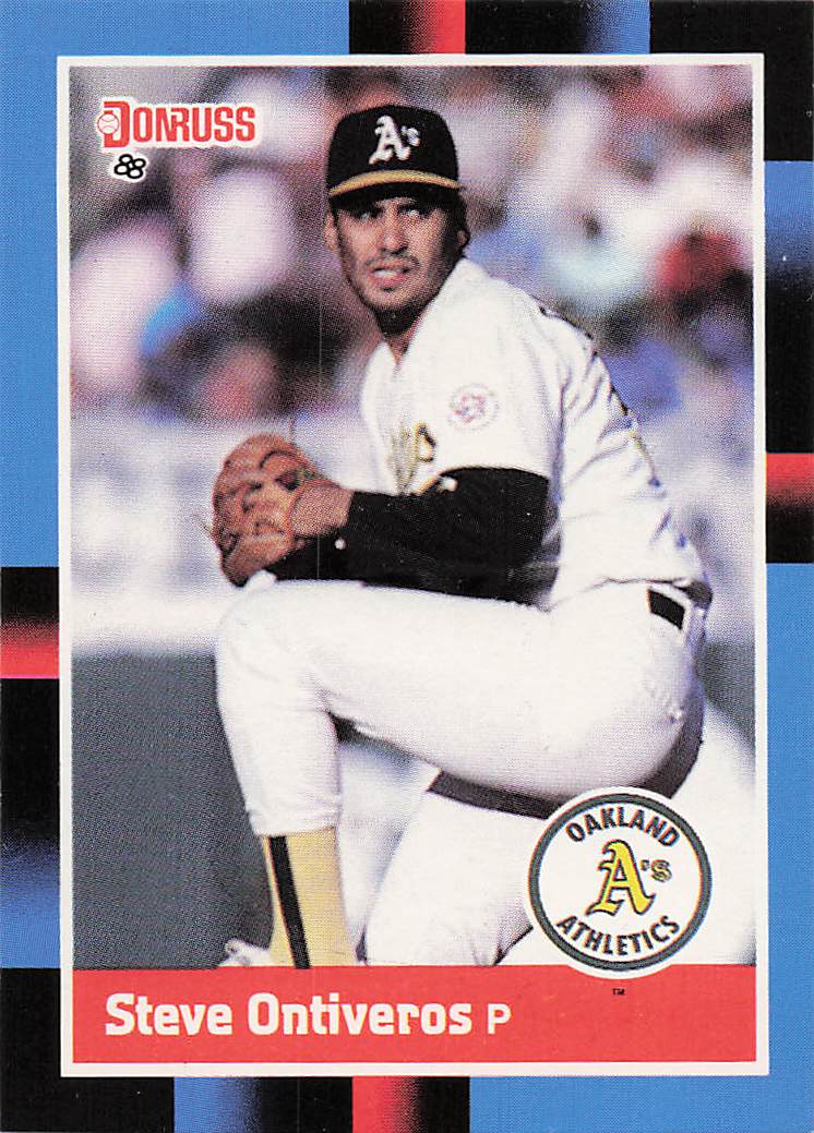 1988 Donruss Steve Ontiveros #467