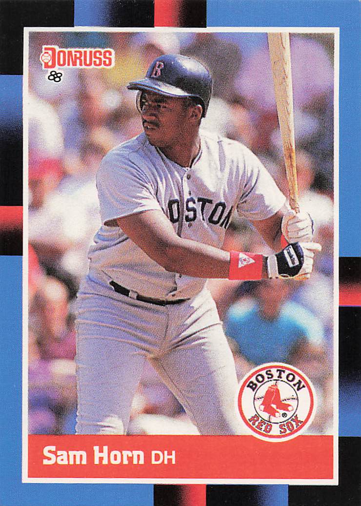 1988 Donruss Sam Horn #498 RC