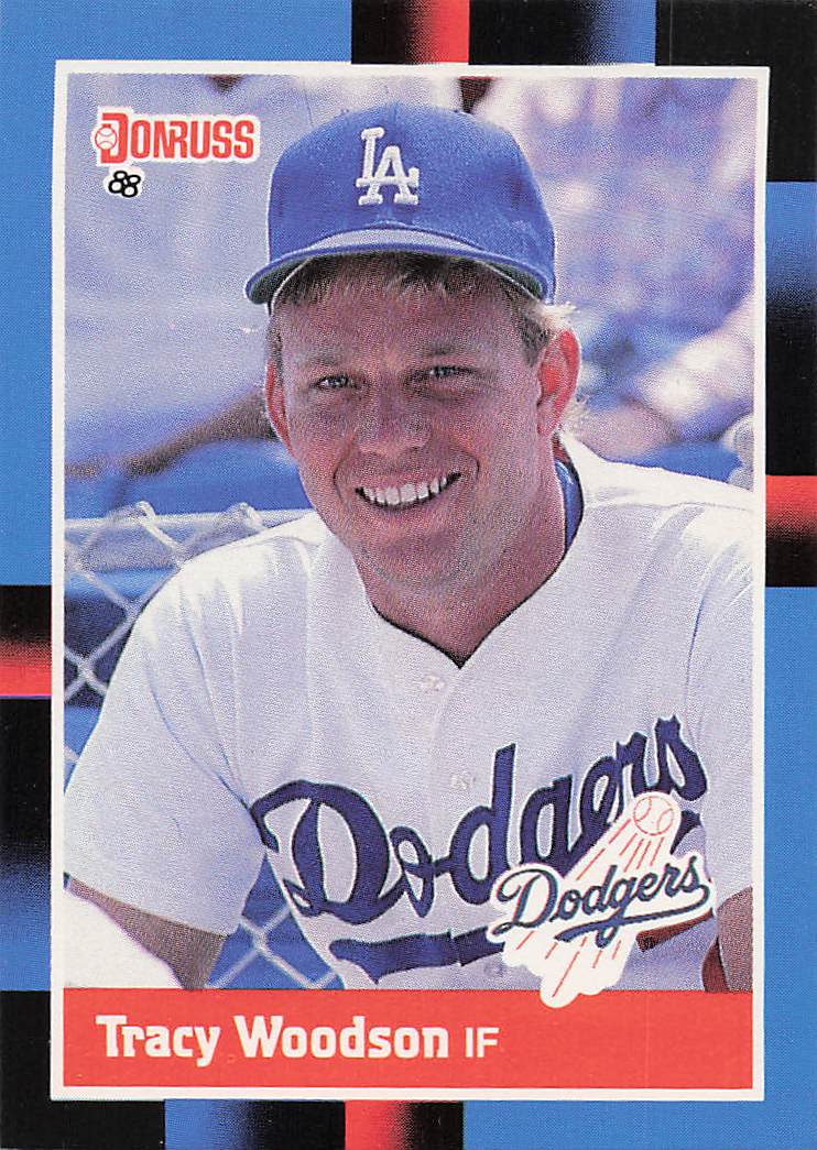 1988 Donruss Tracy Woodson #499 RC